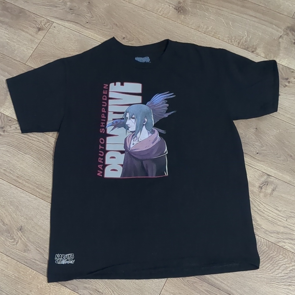 Primitive x Naruto Shippuden Itachi Sharingan men shirt size Medium